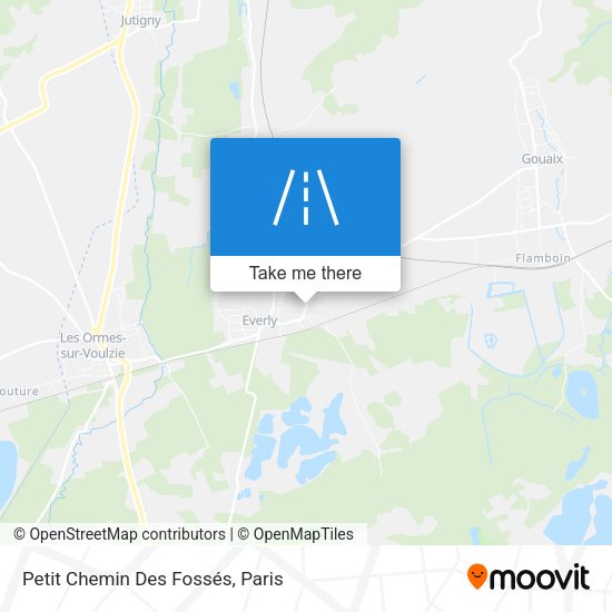 Petit Chemin Des Fossés map