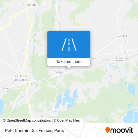 Petit Chemin Des Fossés map