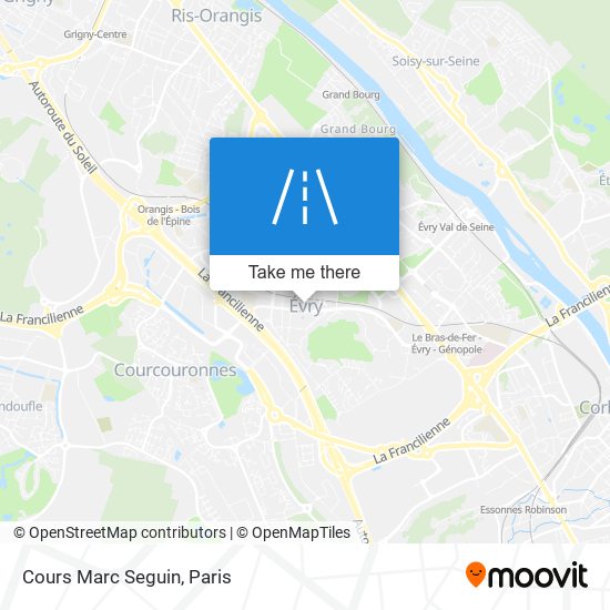 Cours Marc Seguin map