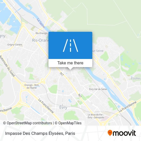 Impasse Des Champs Élysées map