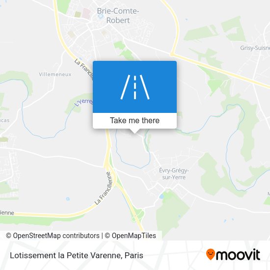 Lotissement la Petite Varenne map