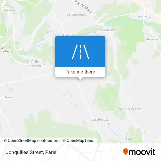 Rue Des Jonquilles map