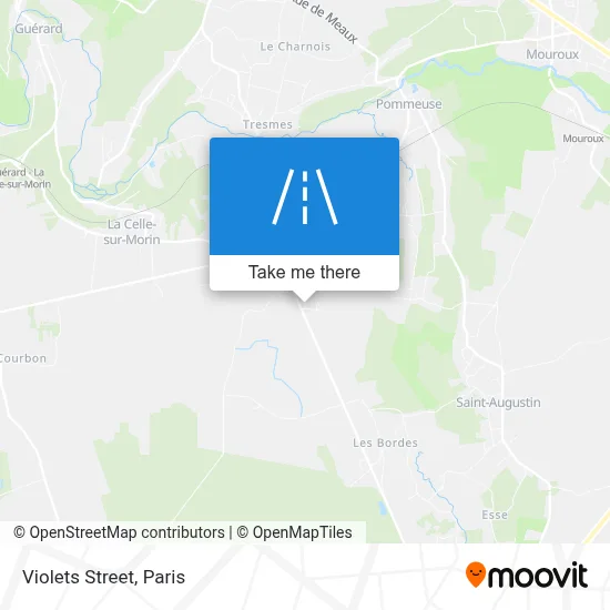 Rue Des Violettes map