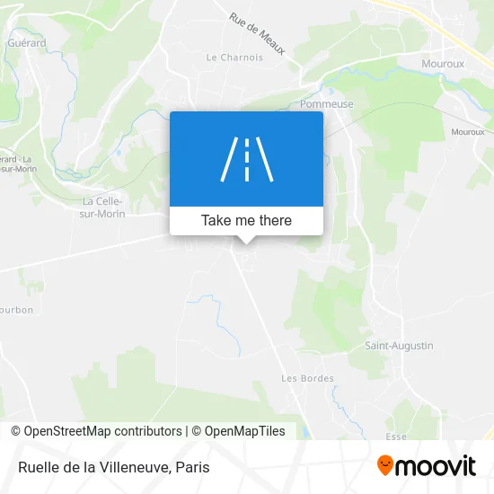 Ruelle de la Villeneuve map