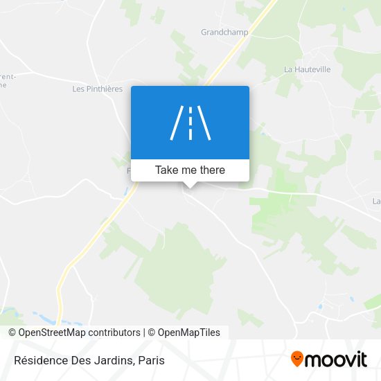 Résidence Des Jardins map