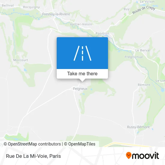 Rue De La Mi-Voie map