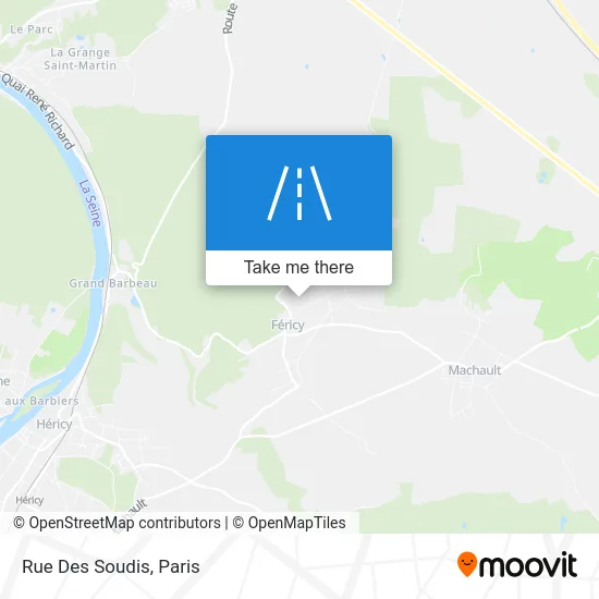 Rue Des Soudis map