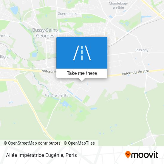Allée Impératrice Eugénie map