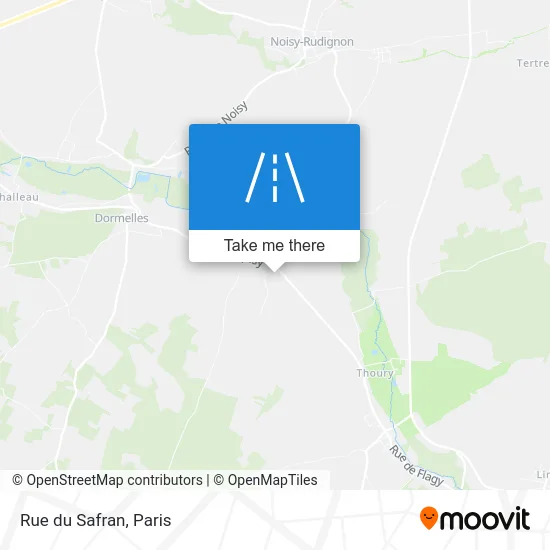 Rue du Safran map