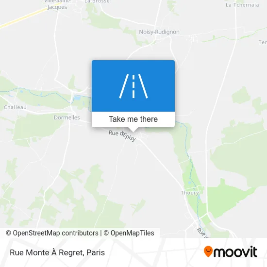 Rue Monte À Regret map