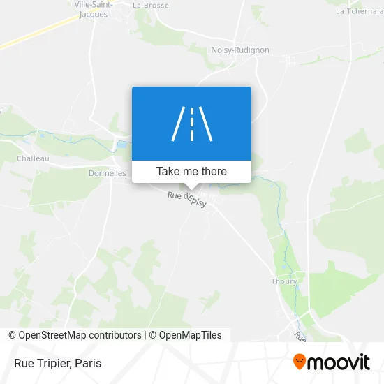 Rue Tripier map