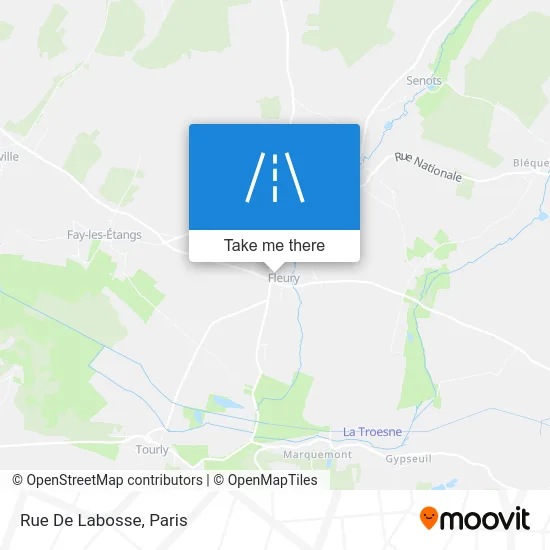 Rue De Labosse map