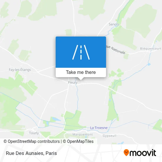 Rue Des Aunaies map