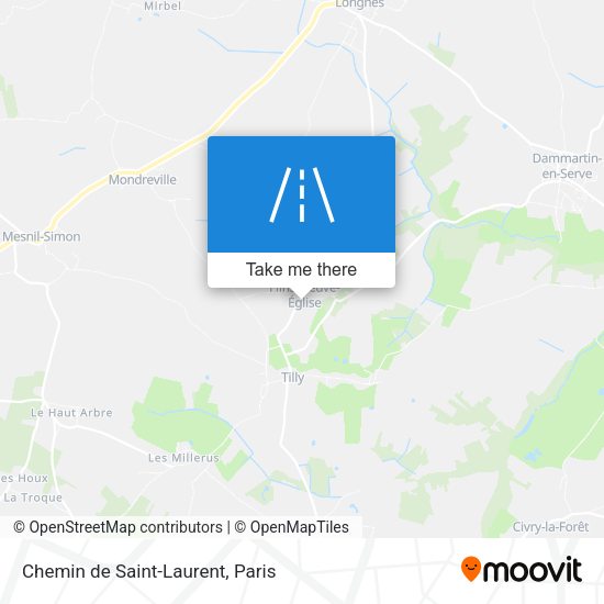 Chemin de Saint-Laurent map