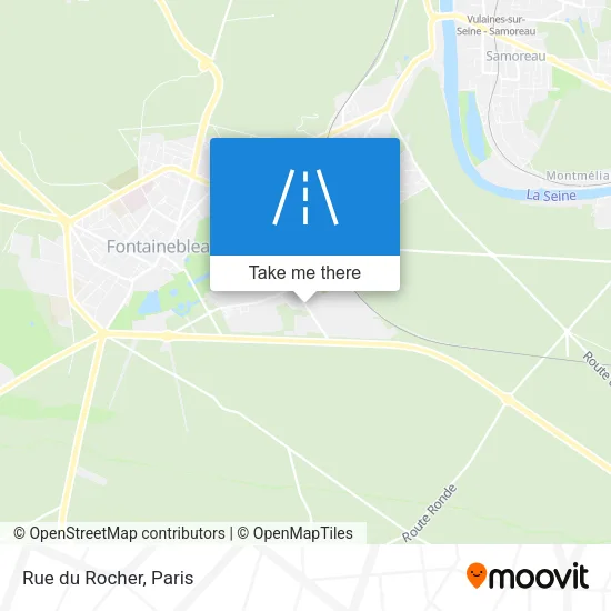 Rue du Rocher map