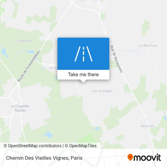Chemin Des Vieilles Vignes map