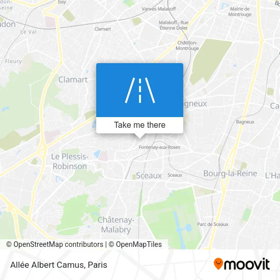 Allée Albert Camus map