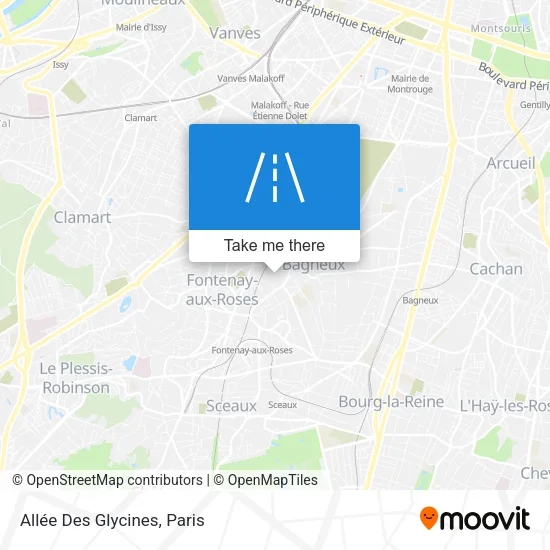 Allée Des Glycines map