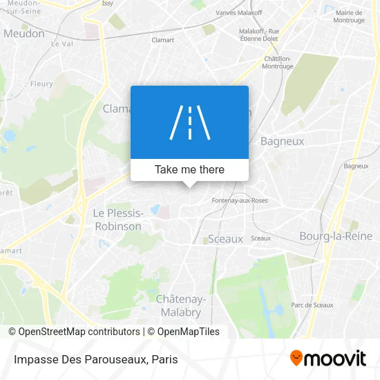 Impasse Des Parouseaux map