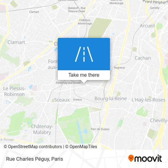 Rue Charles Péguy map