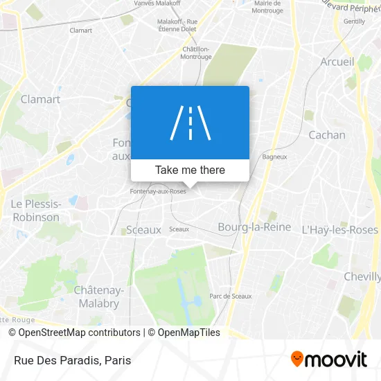 Rue Des Paradis map