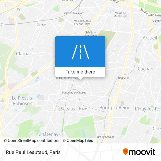 Rue Paul Léautaud map
