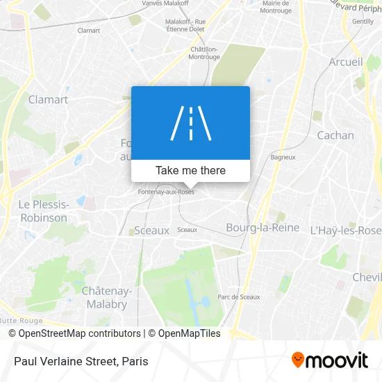 Rue Paul Verlaine map