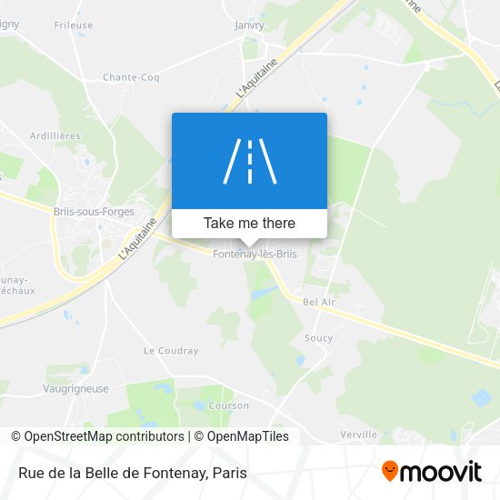 Rue de la Belle de Fontenay map