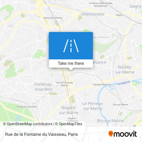 Rue de la Fontaine du Vaisseau map