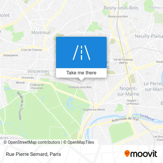 Rue Pierre Semard map