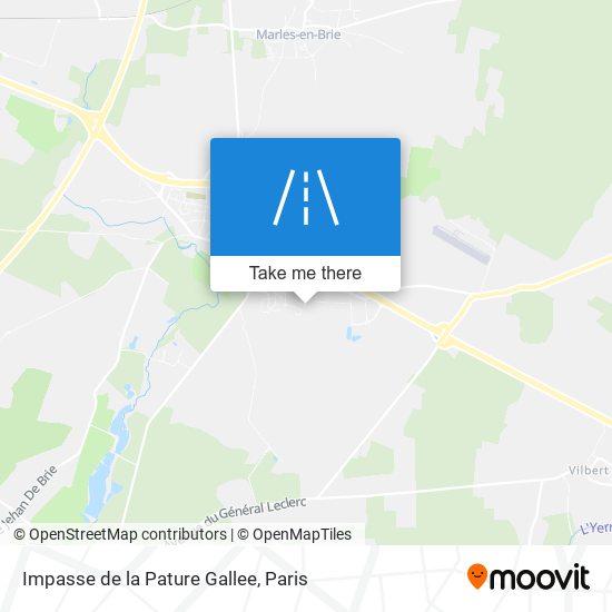 Impasse de la Pature Gallee map