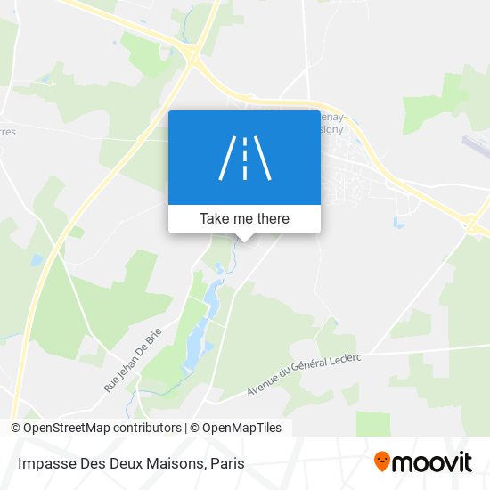 Impasse Des Deux Maisons map