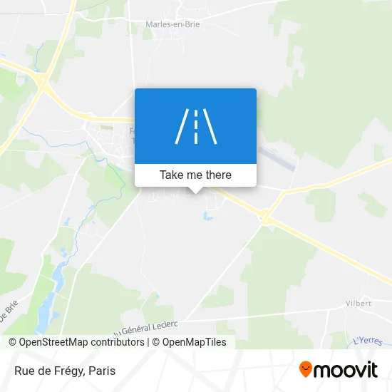 Rue de Frégy map