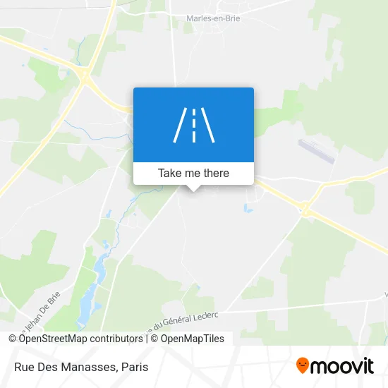 Rue Des Manasses map
