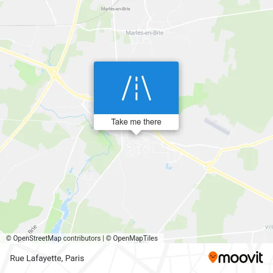 Rue Lafayette map