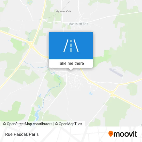 Rue Pascal map