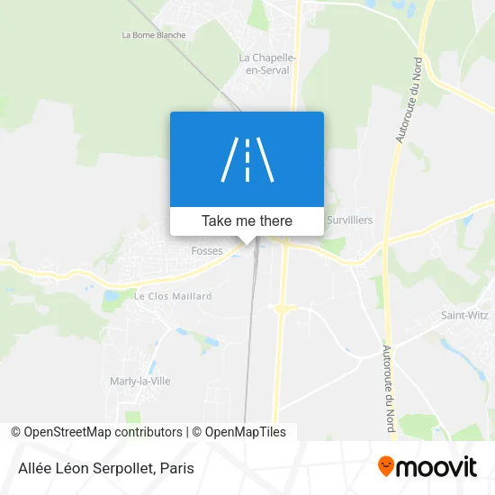 Allée Léon Serpollet map