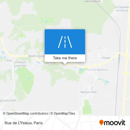 Rue de L'Ysieux map