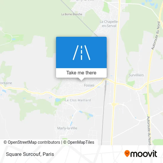 Square Surcouf map