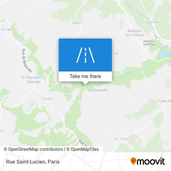 Rue Saint-Lucien map