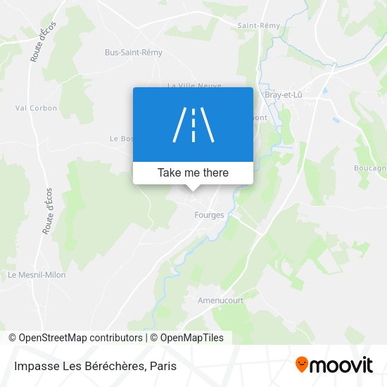 Impasse Les Béréchères map