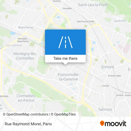 Rue Raymond Morel map