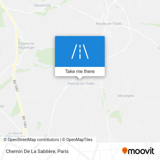 Chemin De La Sablière map