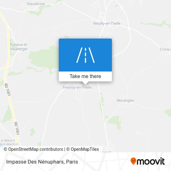Impasse Des Nénuphars map