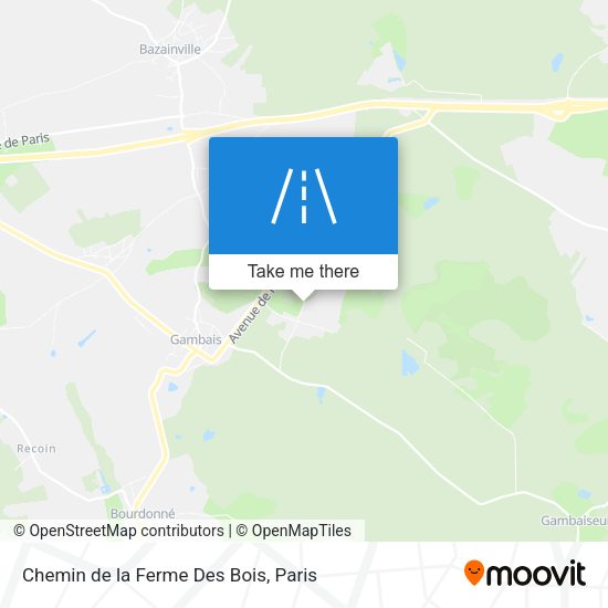 Chemin de la Ferme Des Bois map
