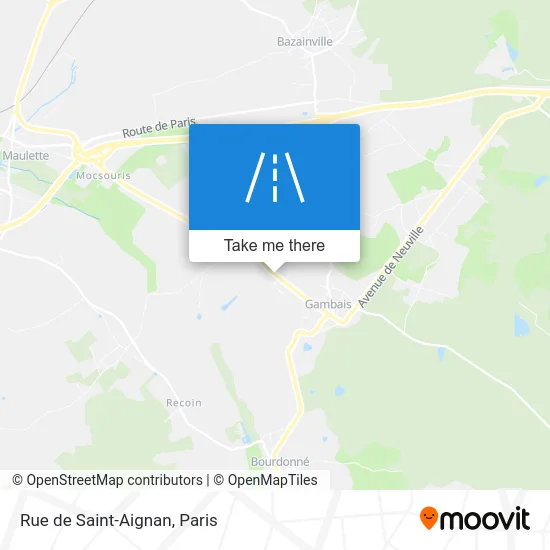 Rue de Saint-Aignan map