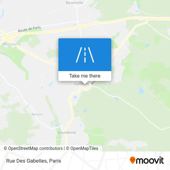 Rue Des Gabelles map