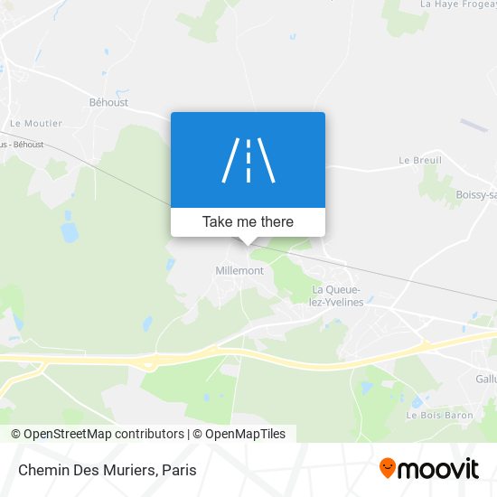 Chemin Des Muriers map