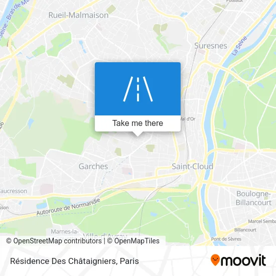 Résidence Des Châtaigniers map