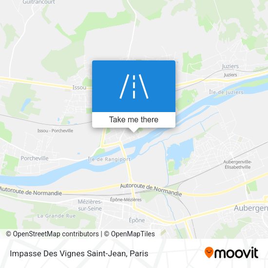 Impasse Des Vignes Saint-Jean map